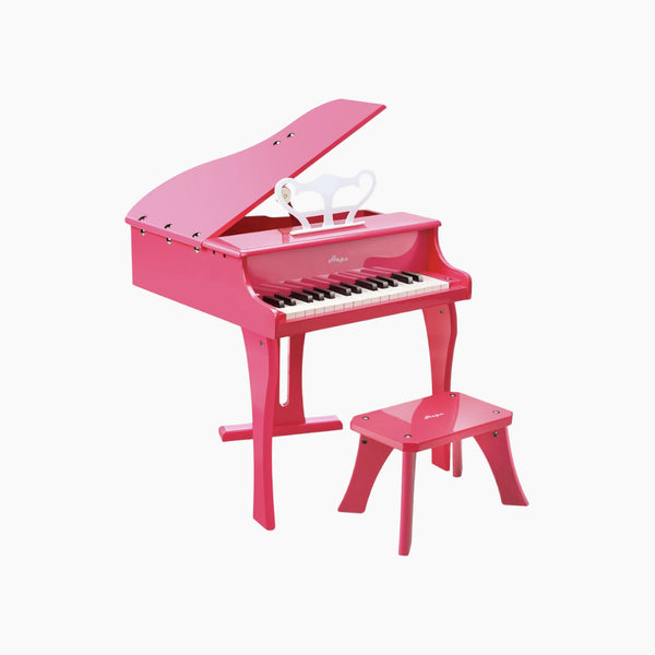 Happy Elegant Wooden Toy Grand Piano