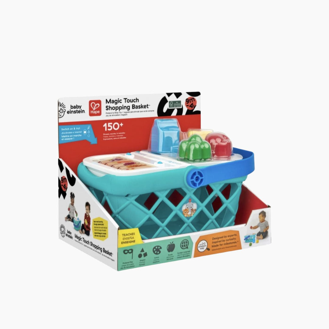 Hape Magic Touch Shopping Basket Playset