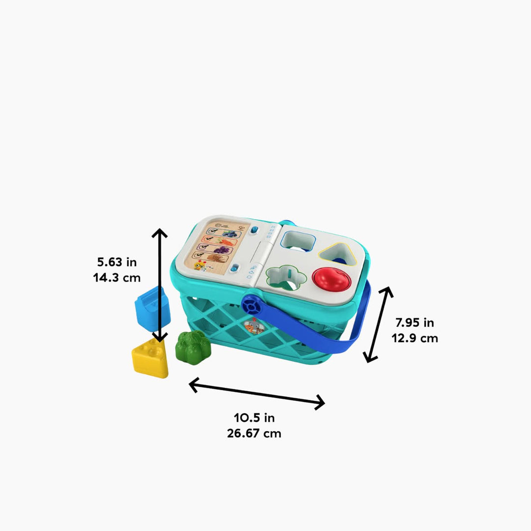 Hape Magic Touch Shopping Basket Playset