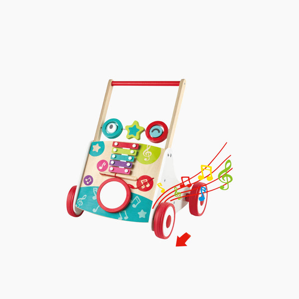 Learning Musical Wooden Walker