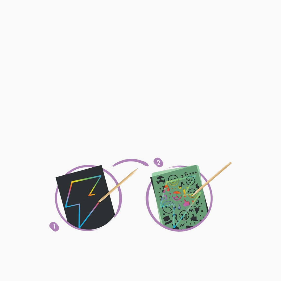 مجموعة فنون الخدش من Oodles Of Doodles