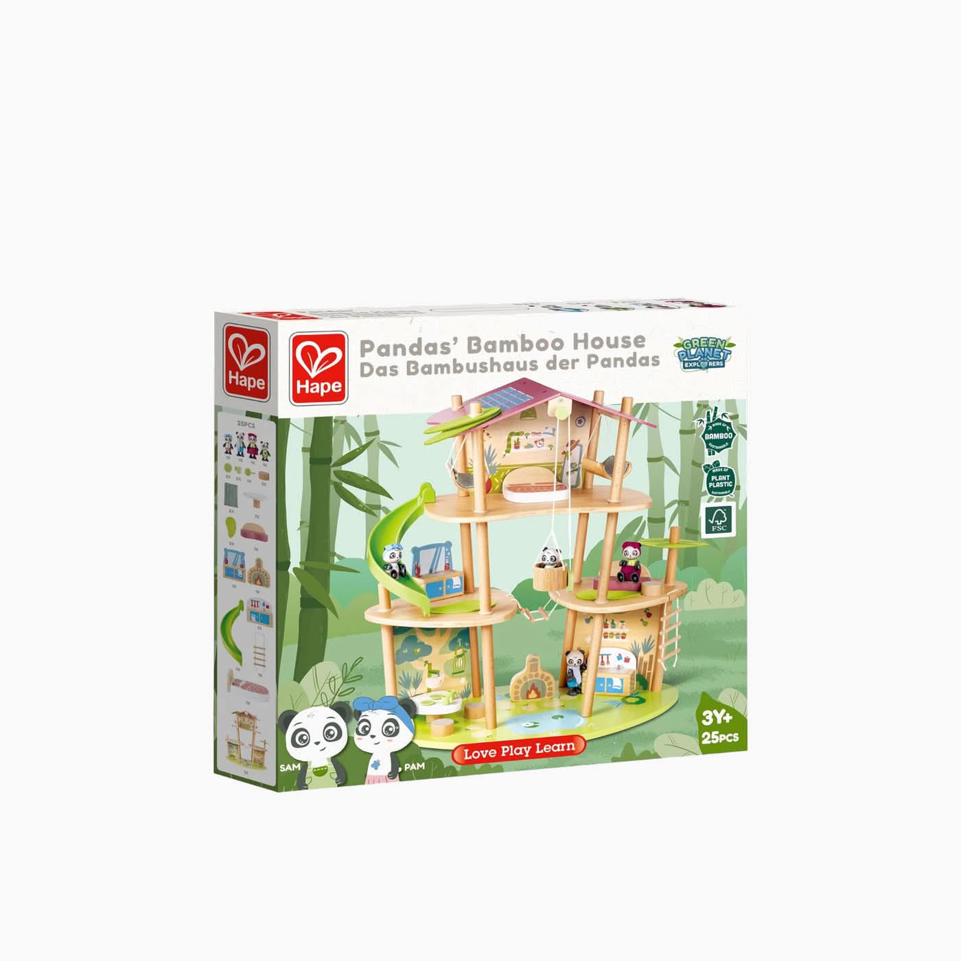 Hape Pandas’ Bamboo House Playhouse Hape Pandas’ Bamboo House Playhouse