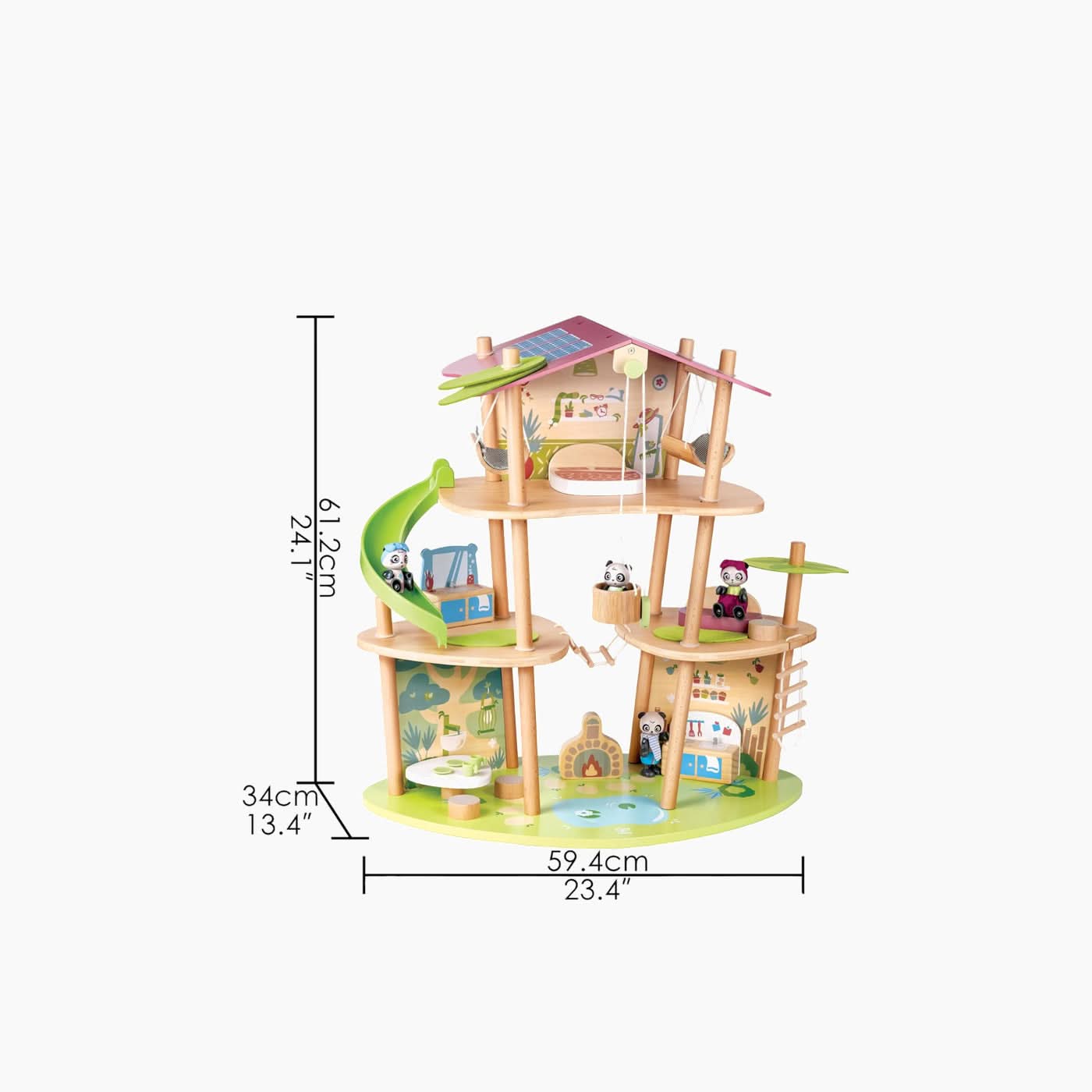 Hape Pandas’ Bamboo House Playhouse Hape Pandas’ Bamboo House Playhouse
