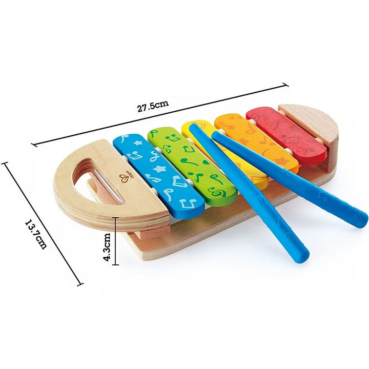 Hape Rainbow Xylophone-Wooden Musical Instrument