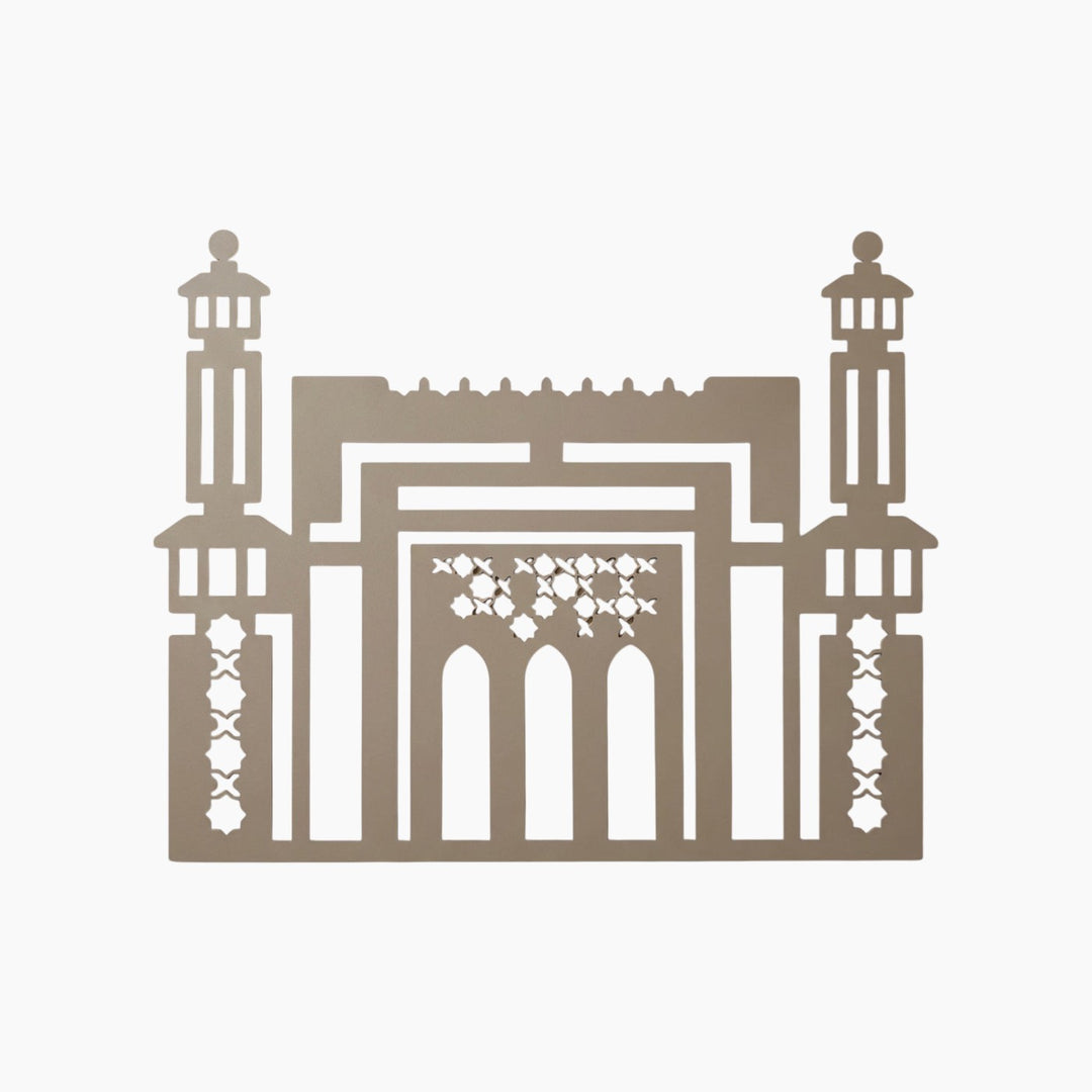 Kawn Designs Haram placemat inspired by Masjid Al Haram architecture