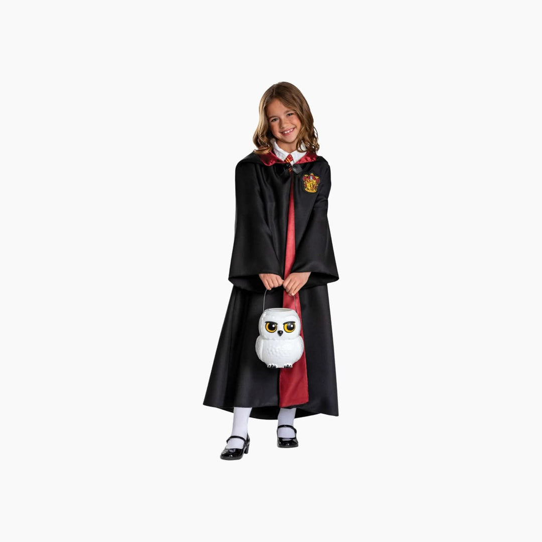 Harry Potter Hedwig treat pail with expressive eyes and feather detailing