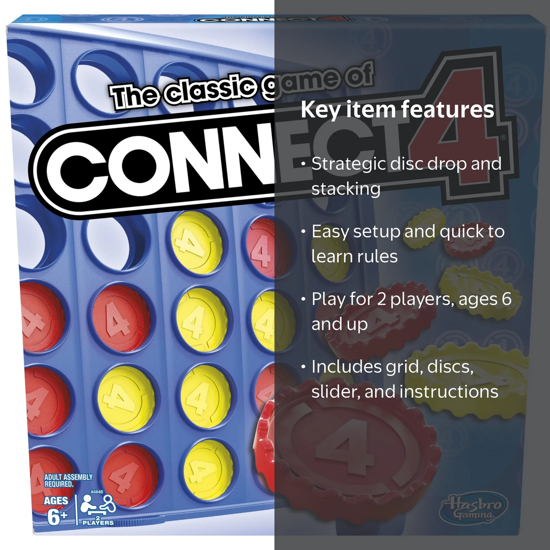 Connect 4 Grid Board Game
