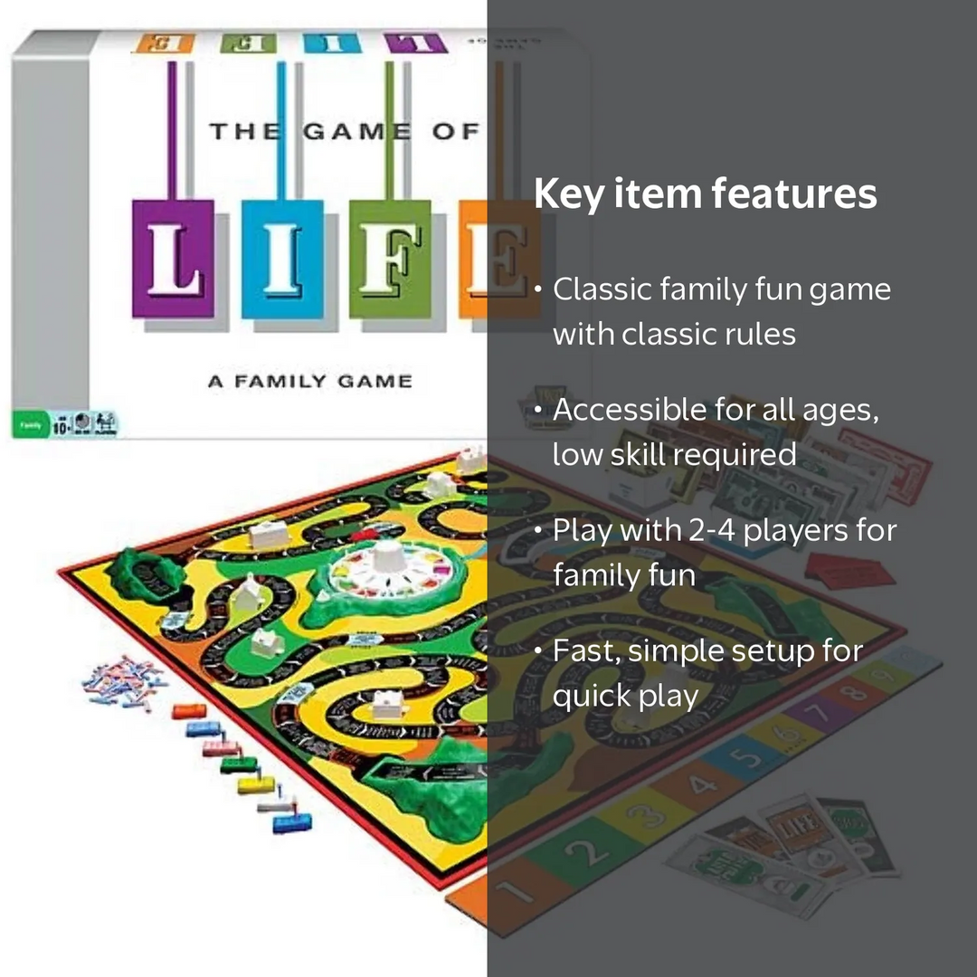 The Game Of Life First Edition Board Game