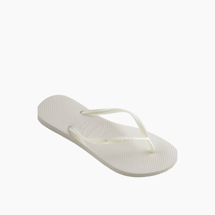 Havaianas Slim Flip Flops - White
