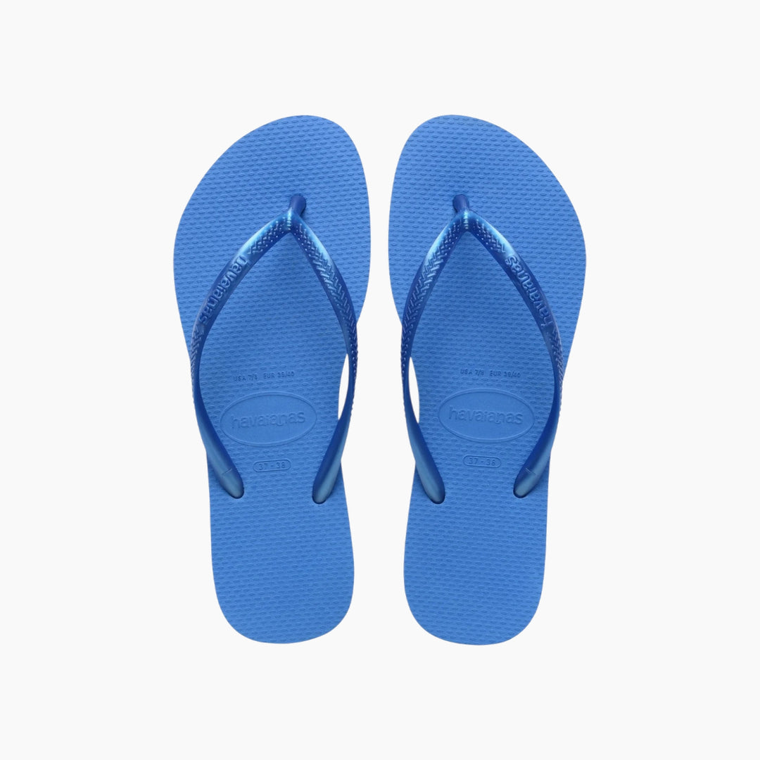 Havaianas Slim Flip Flops - Azul Blue