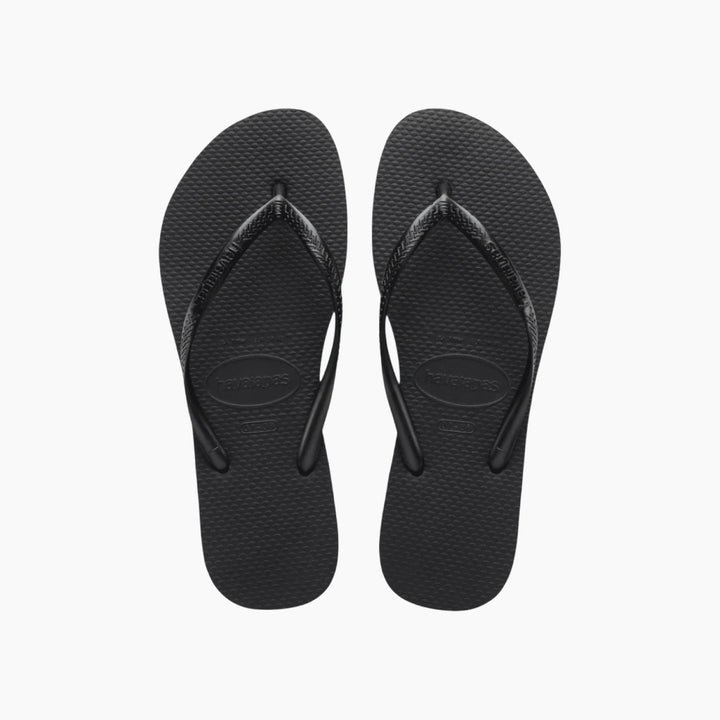 Havaianas Slim Flip Flops - Black
