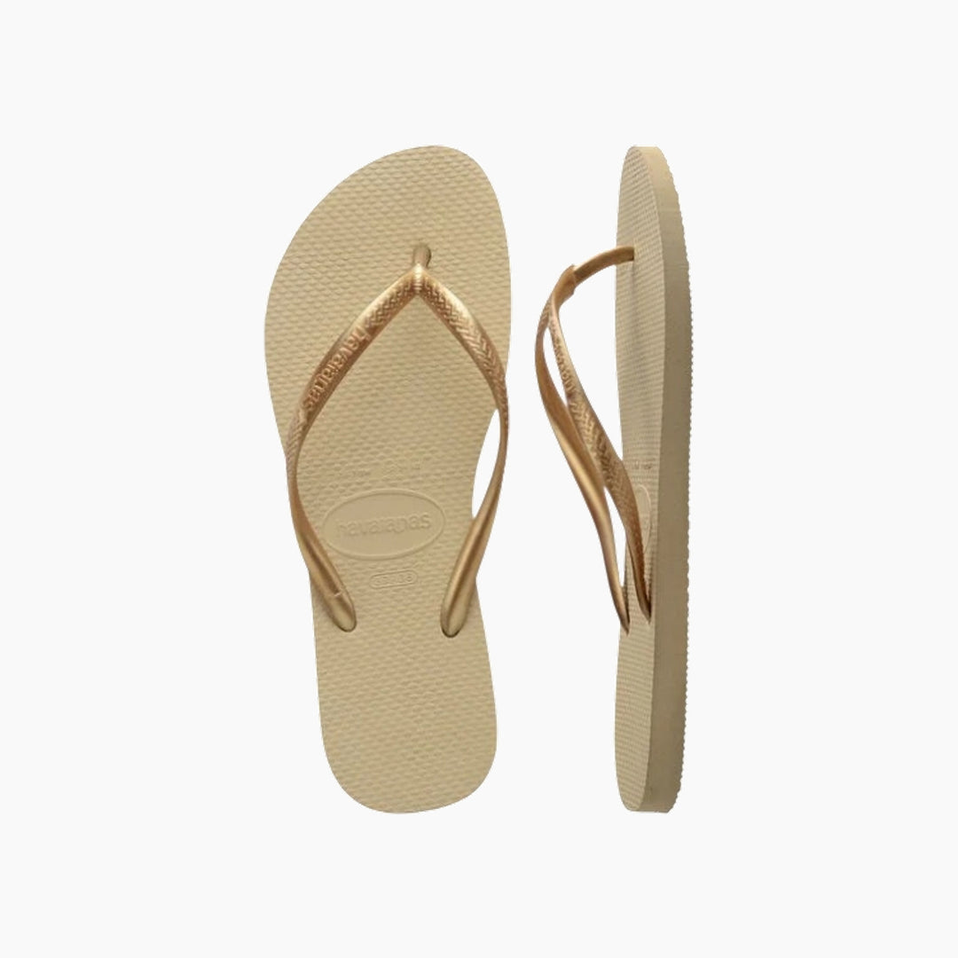 Havaianas Slim Flip Flops - Sand Grey