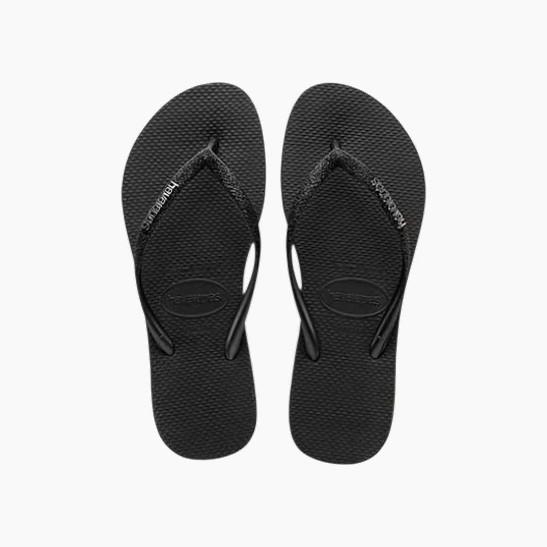 Havaianas Sparkle II Flip Flops - Black