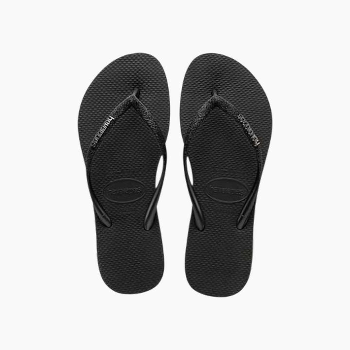 Havaianas Sparkle II Flip Flops - Black