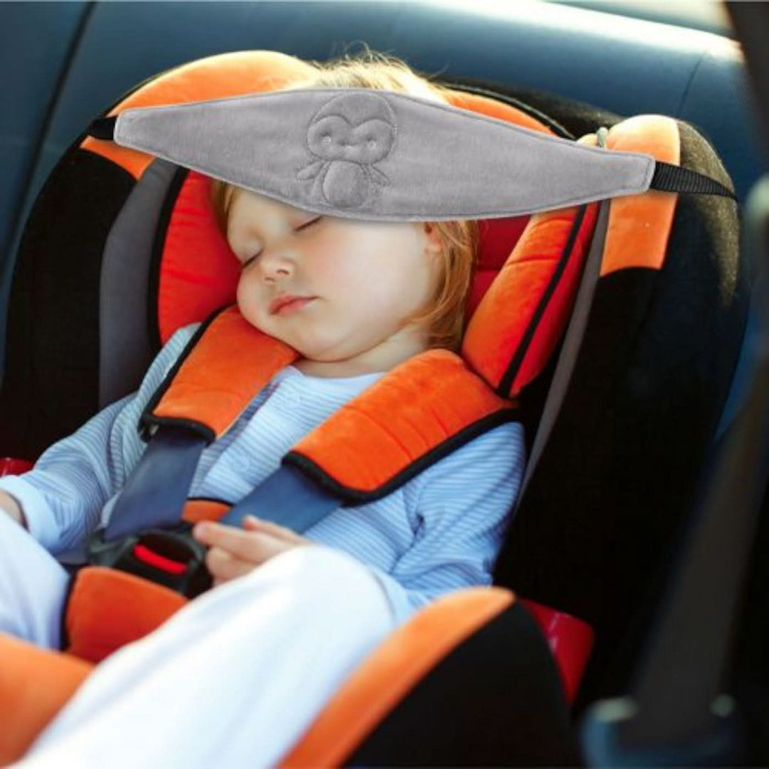Babyjem Head Protect Strap - Grey - HUNA