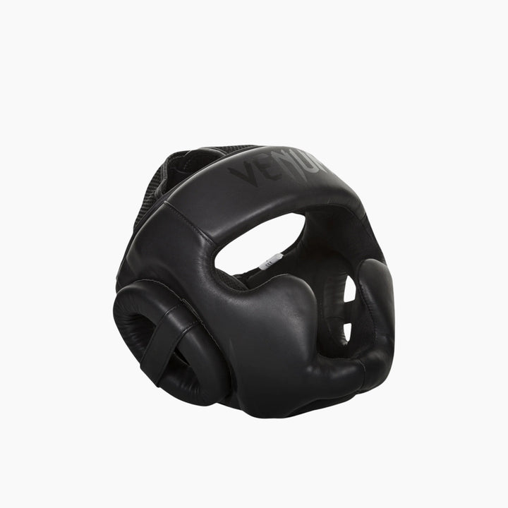 Head Guard made of semi-leather with ultra-lightweight construction