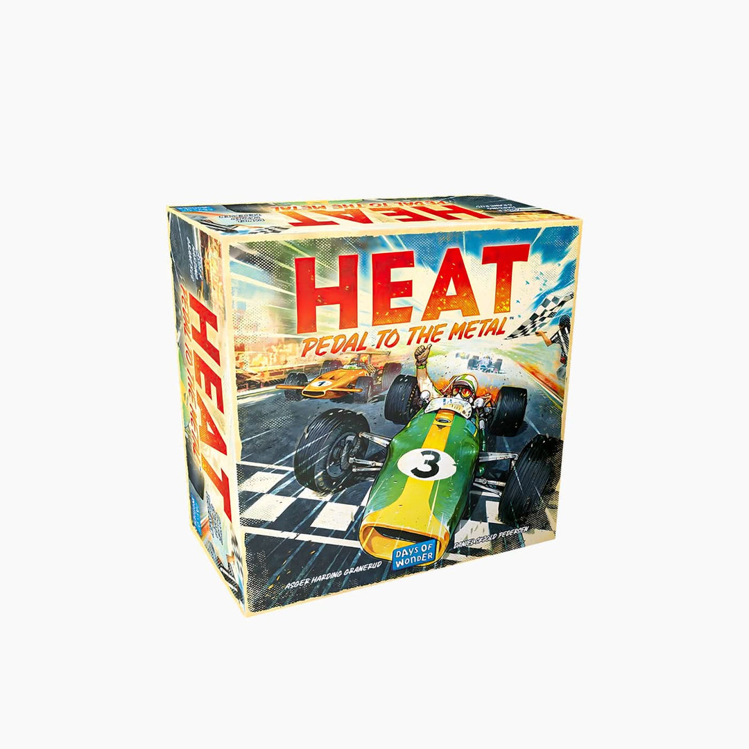 Heat strategic racing board game