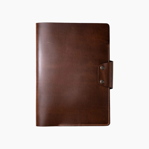 Hemingway A4 Padfolio Document Organizer Brown