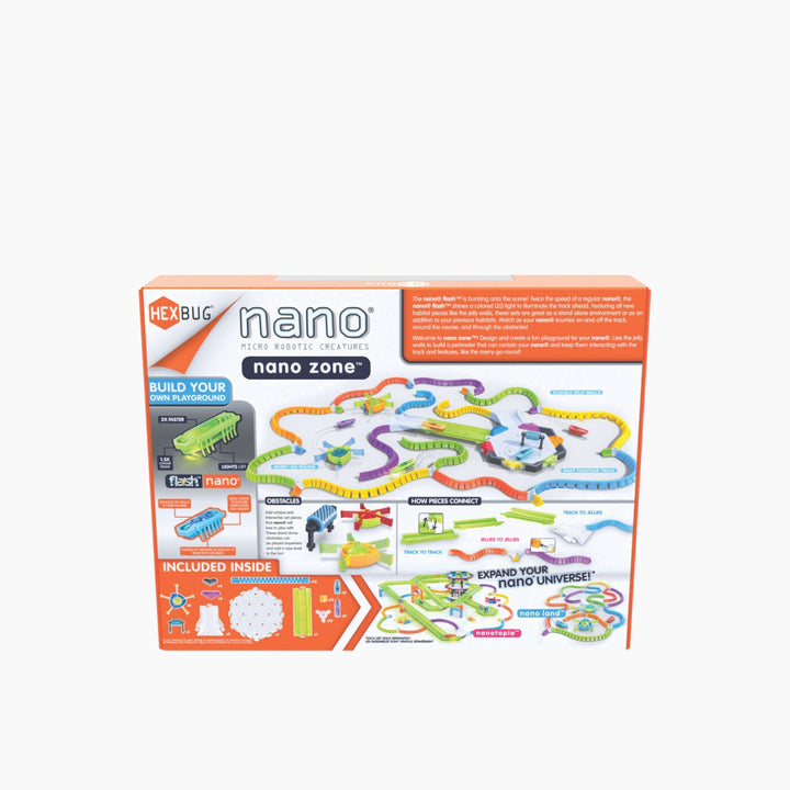 Spin Master Hexbug Flash Nano Nano Zone - Build Your Own Zone - Over 60 Pieces - HUNA