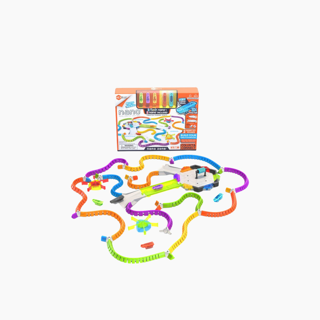 Spin Master Hexbug Flash Nano Nano Zone - Build Your Own Zone - Over 60 Pieces - HUNA