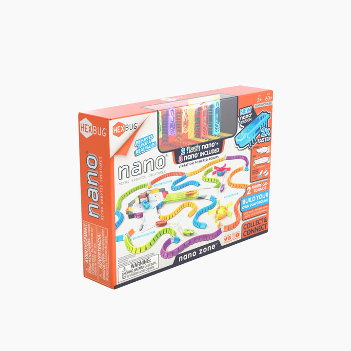 Spin Master Hexbug Flash Nano Nano Zone - Build Your Own Zone - Over 60 Pieces - HUNA