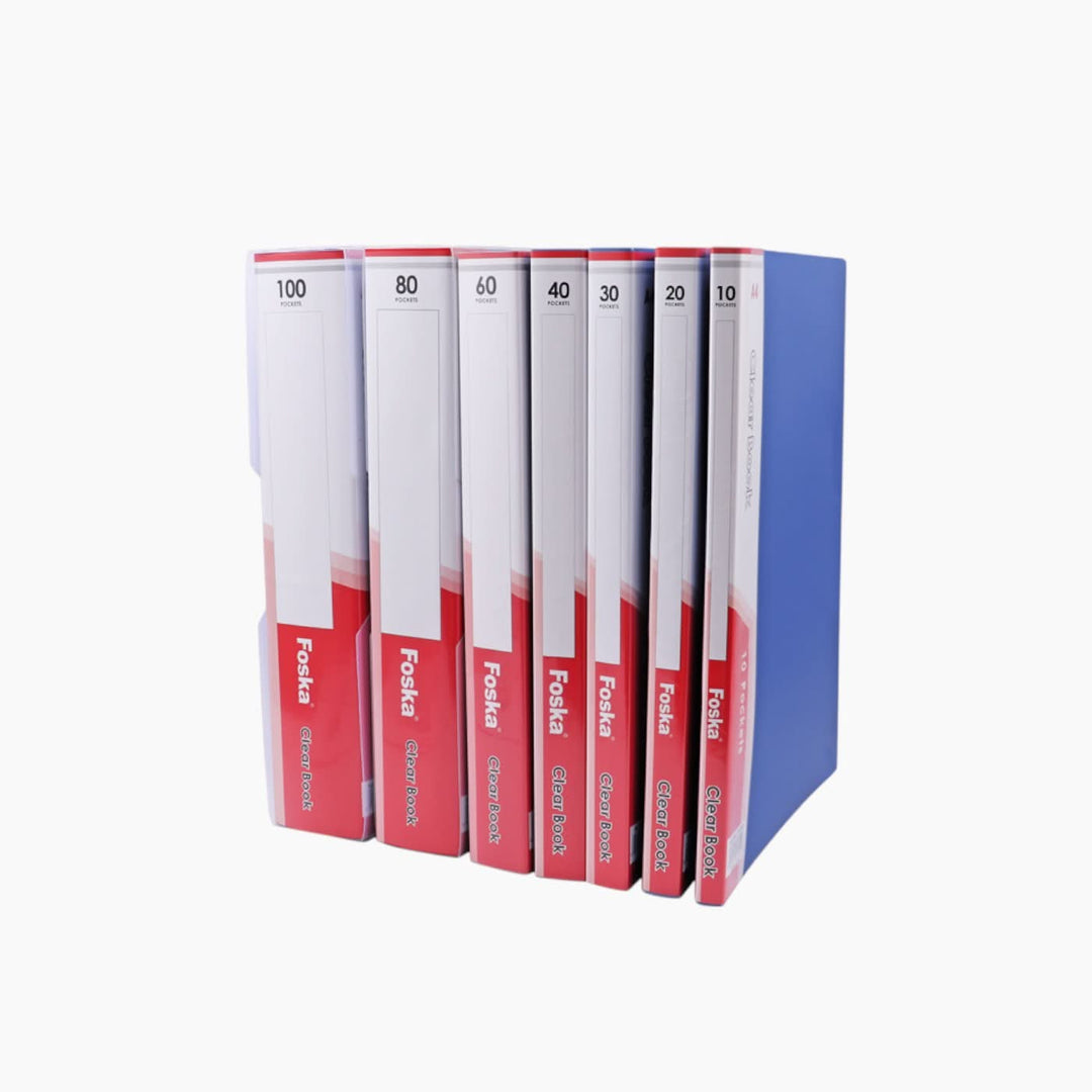 Foska Clear Book Binder