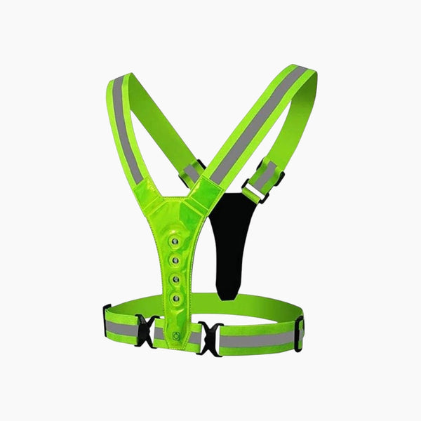 Elastic LED Cycling Vest