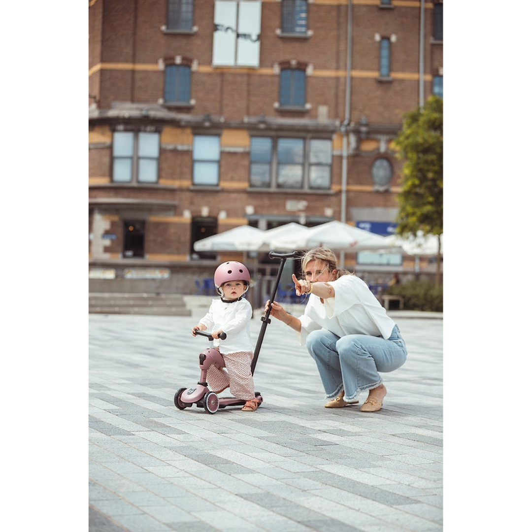 Scoot &amp; Ride Highwaykick 1 push and go in wildberry