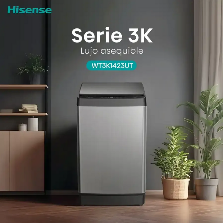Hisense Washing Machine - 14 Kg - Top Loading