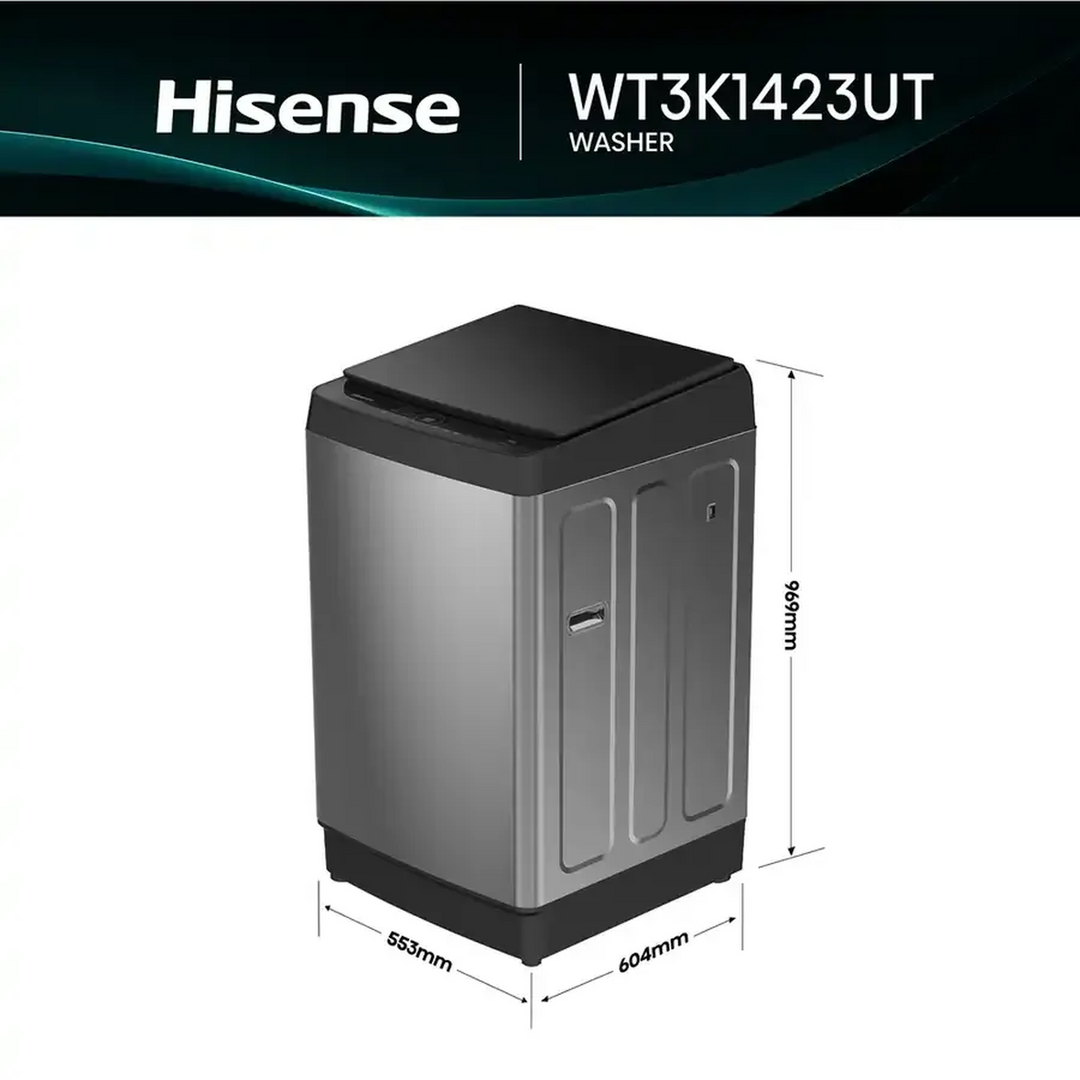 Hisense Washing Machine - 14 Kg - Top Loading