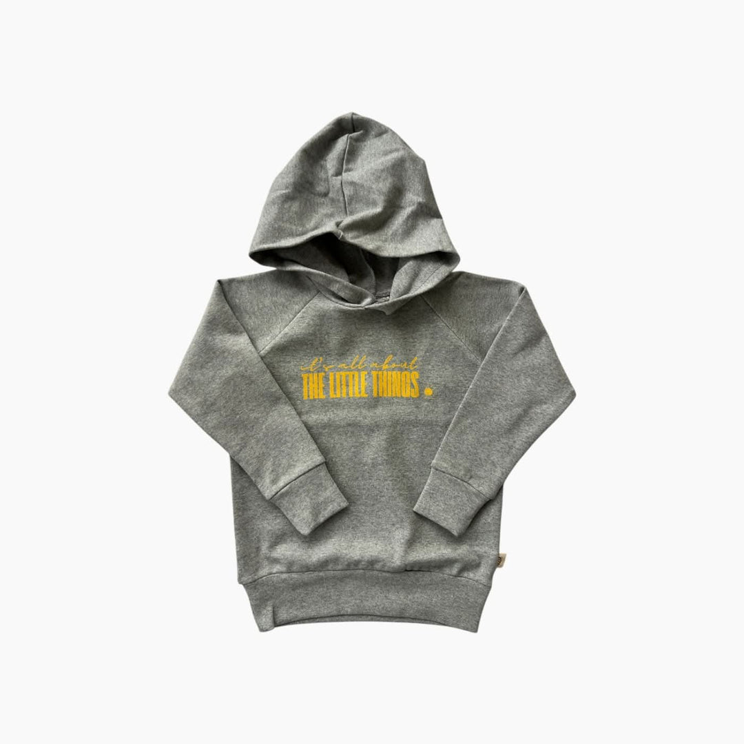 Little Nest Hooded Graphic Pullover Sweater
