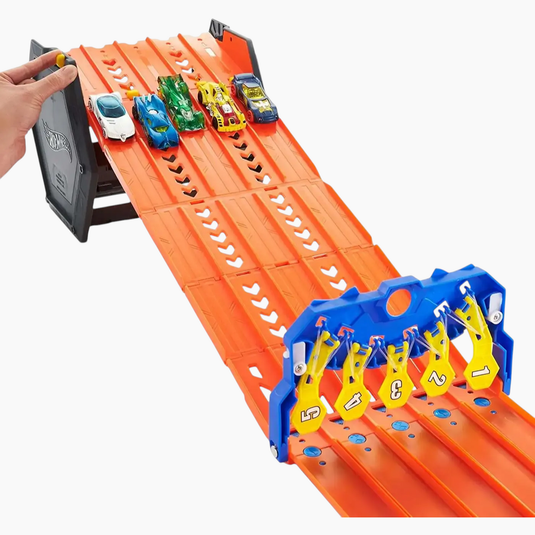 Hot Wheels Roll Out Raceway Diecast Car Playset