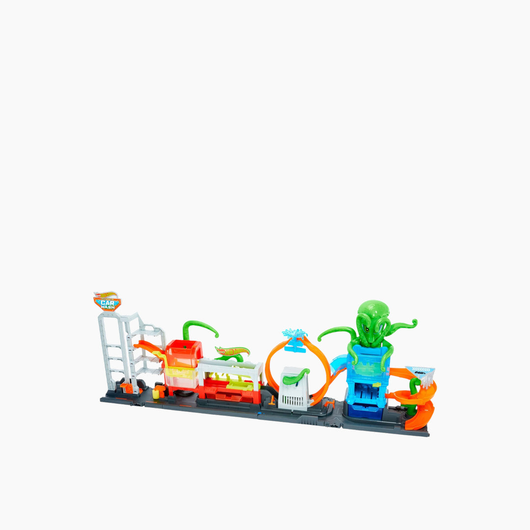 Hot Wheels Ultimate Octo Car Wash Set 1 Color Reveal Car