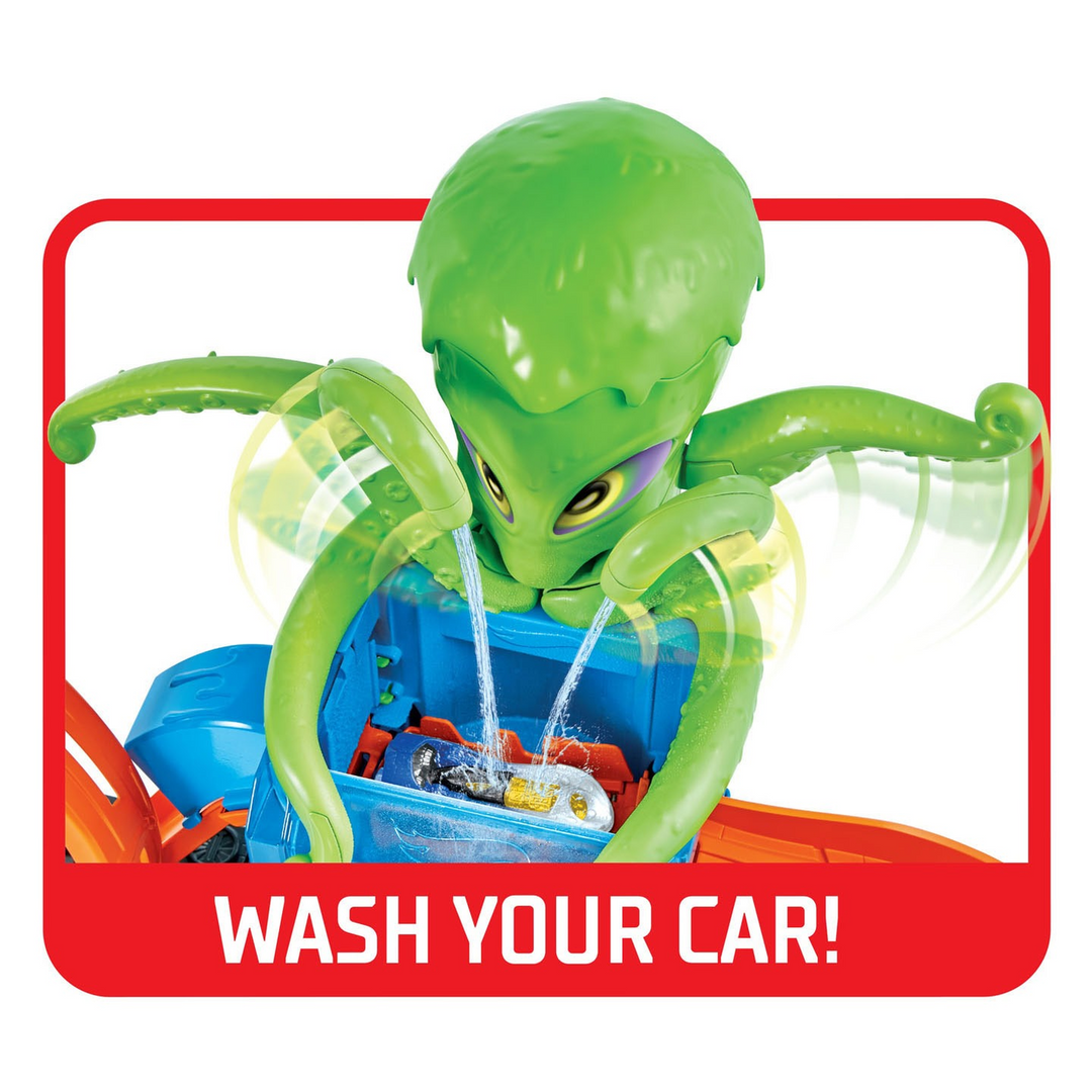 Hot Wheels Ultimate Octo Car Wash Set 1 Color Reveal Car