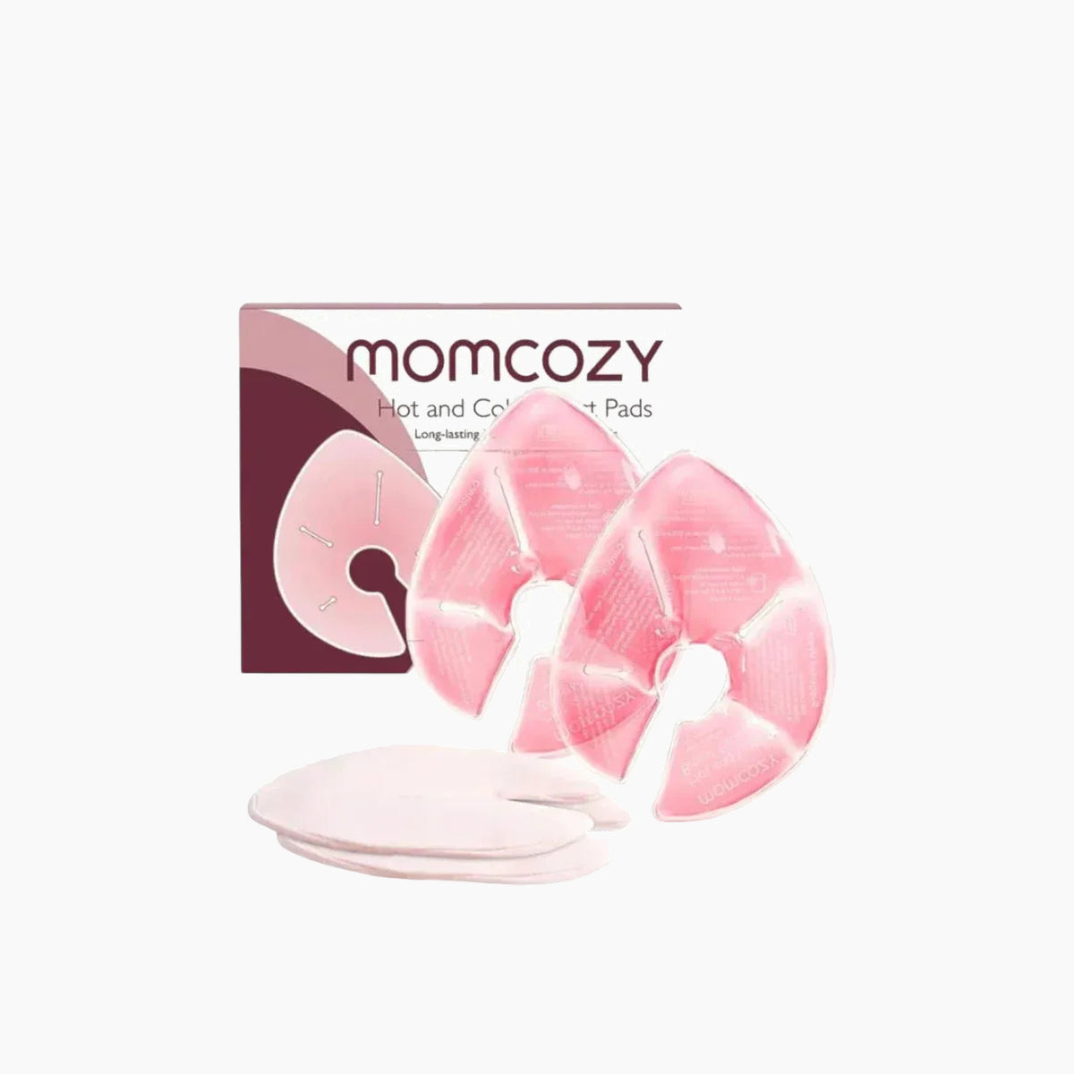 Momcozy reusable hot and cold breast pads for nursing mothers