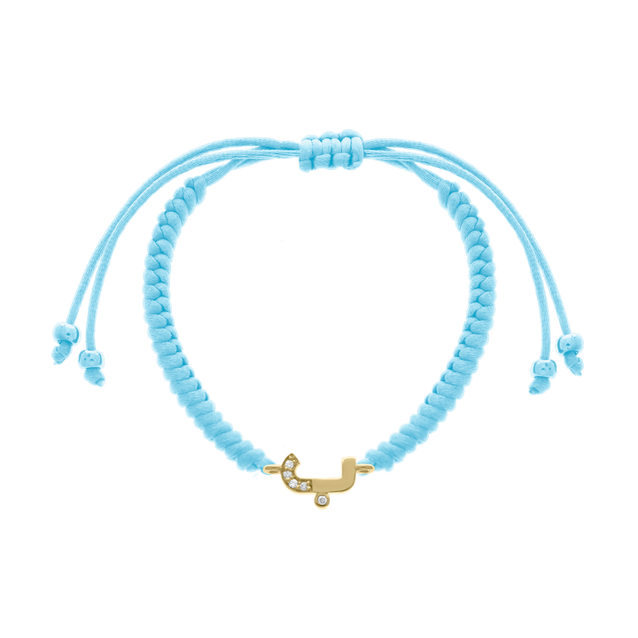 Baby Chic Fine Jewelry Arabic Initial Letter Bracelet - HUNA