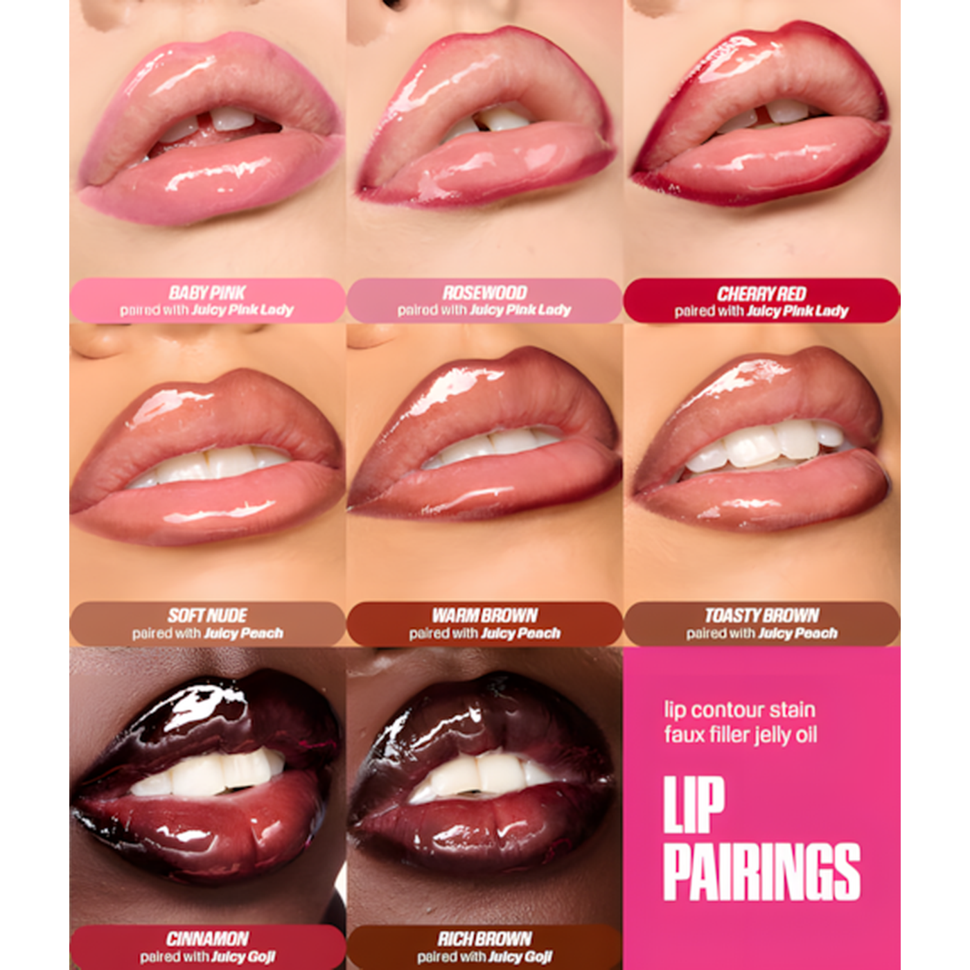 Huda Beauty Rosy Nude Lip Makeup Kit Huda Beauty Rosy Nude Lip Makeup Kit