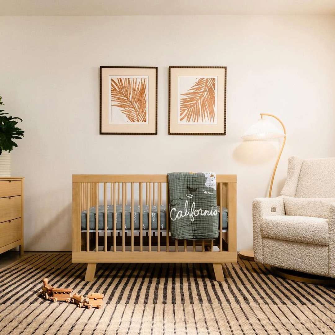Babyletto Hudson 3-in-1 Convertible Crib - Honey Finish