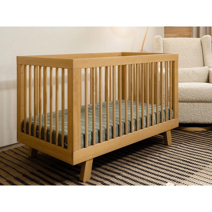 Babyletto Hudson 3-in-1 Convertible Crib - Honey Finish