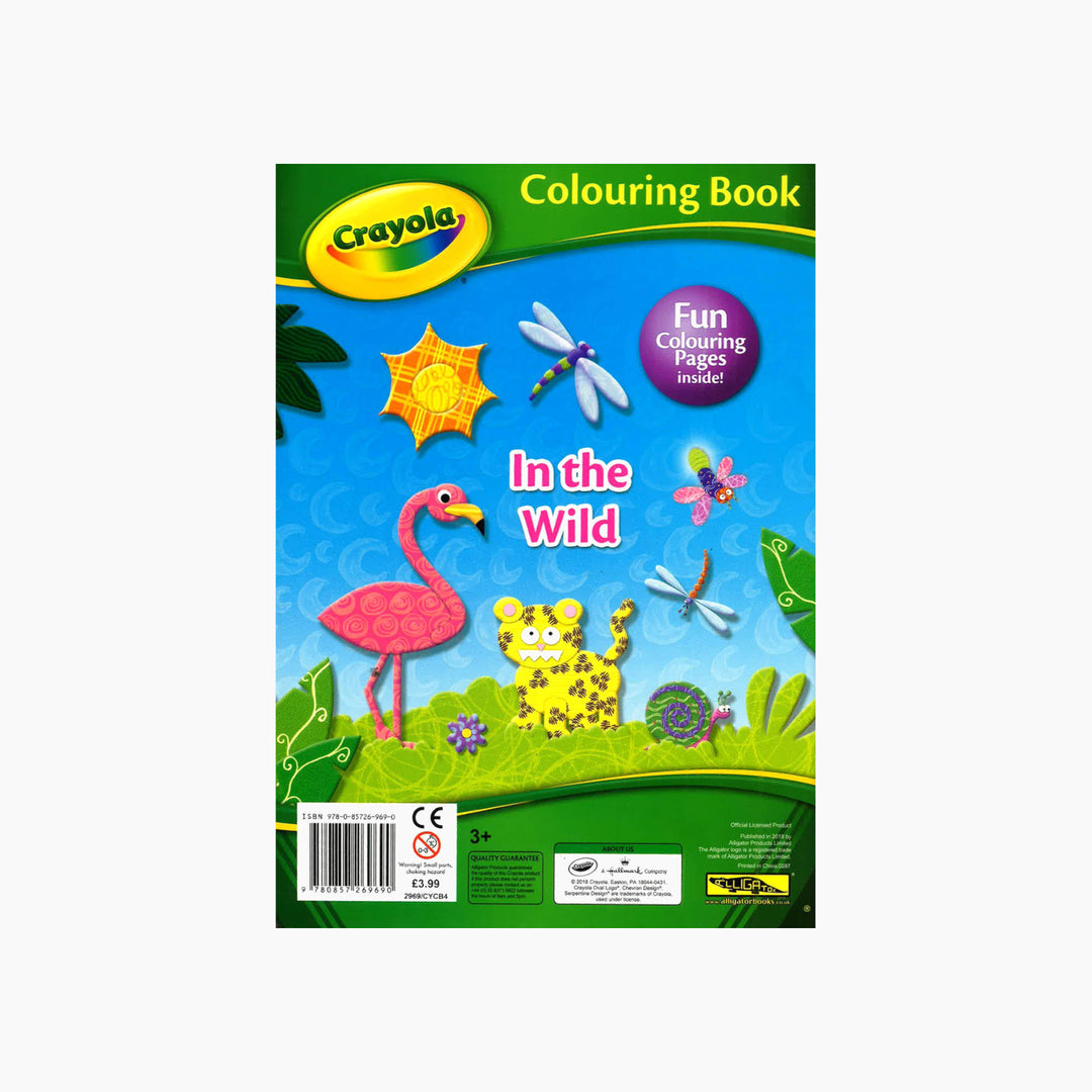 Hi 5 Crayola Colouring Book Hippo