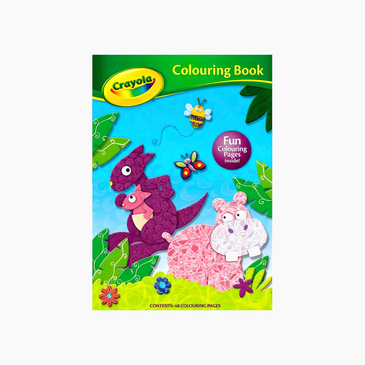 Hi 5 Crayola Colouring Book Hippo