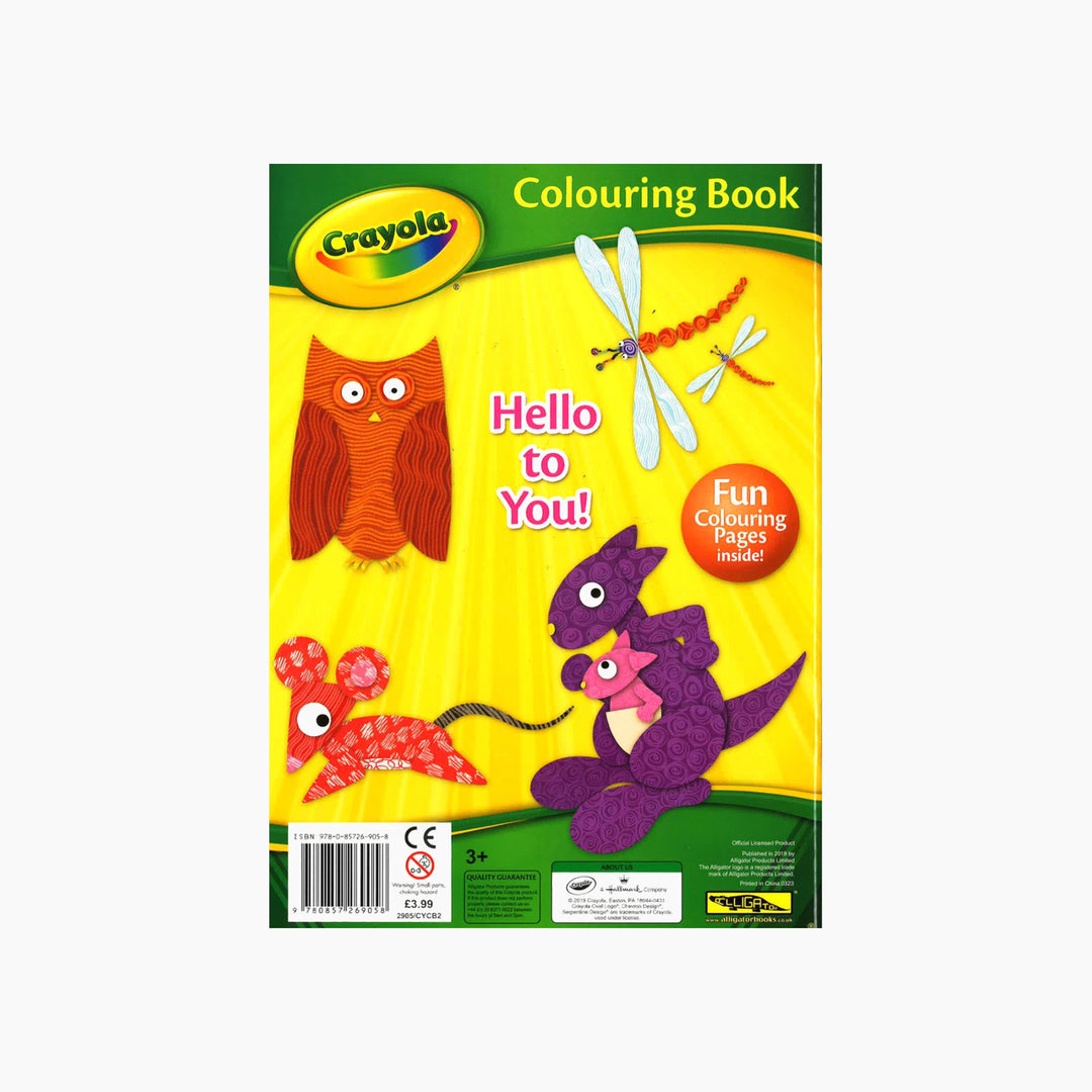 Hi 5 Crayola Colouring Book Bird