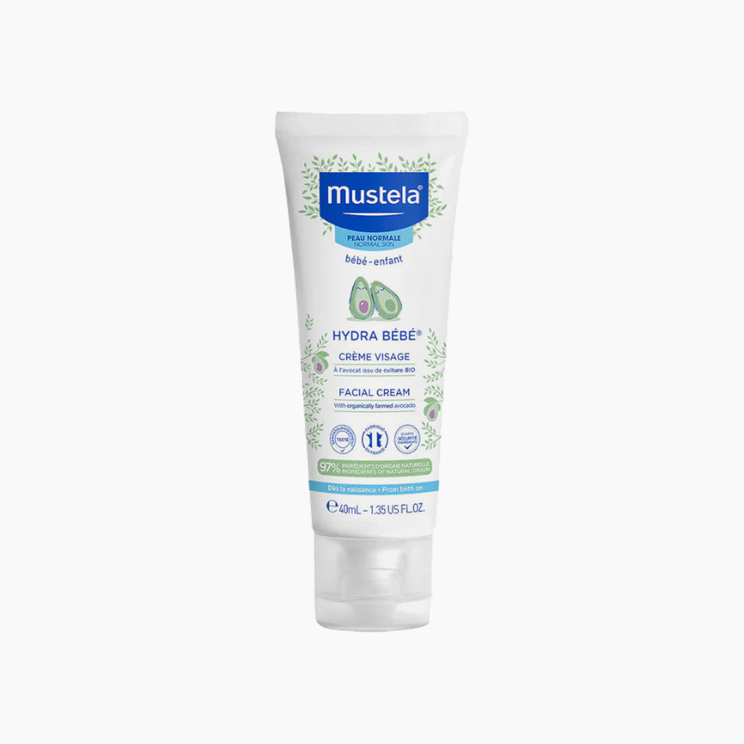 Mustela Hydra Bébé 40ml facial cream for delicate skin