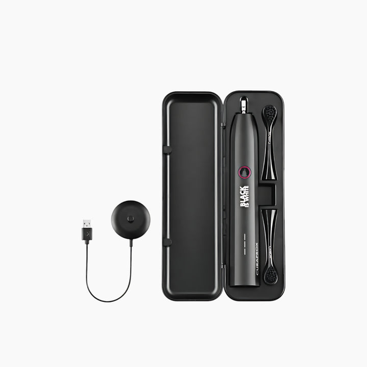 Curaprox Hydrosonic Black Is White Toothbrush - HUNA