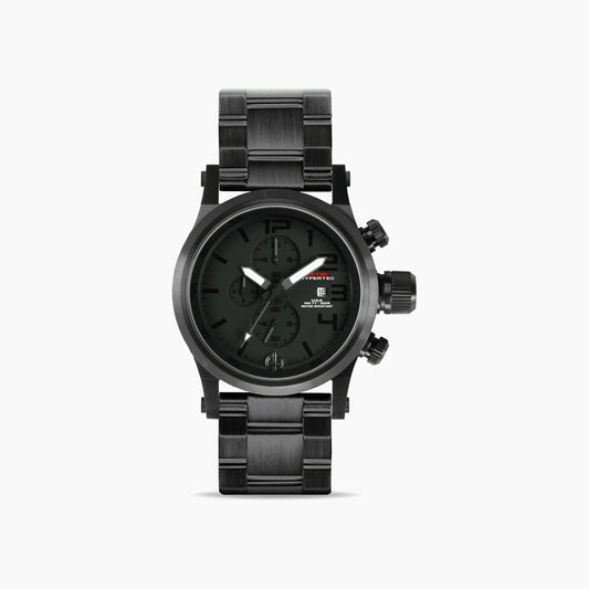 MTM Watches Hypertec Chrono 3C Black and Black 44MM