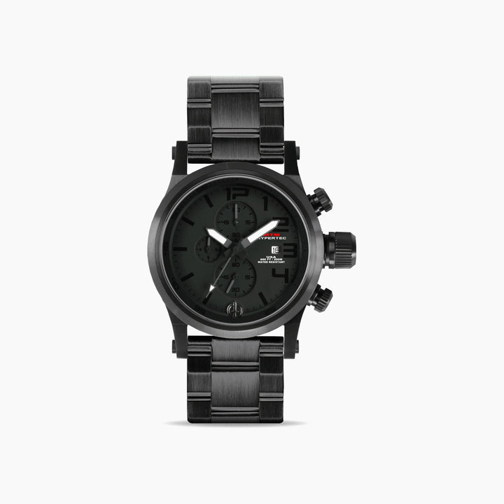 MTM Watches Hypertec Chrono 3C Black and Black 44MM