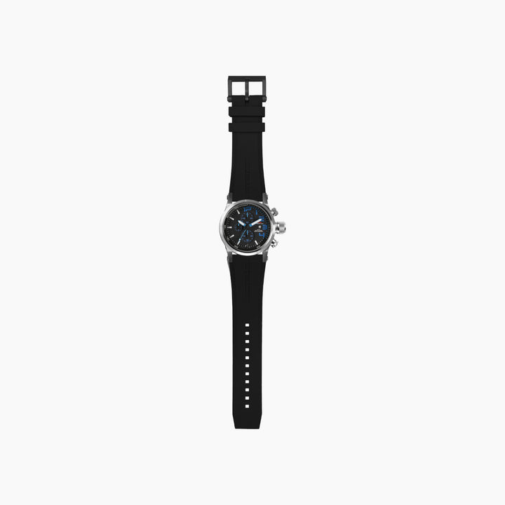 MTM Watches Hypertec Chrono 3C Black and Blue 44MM