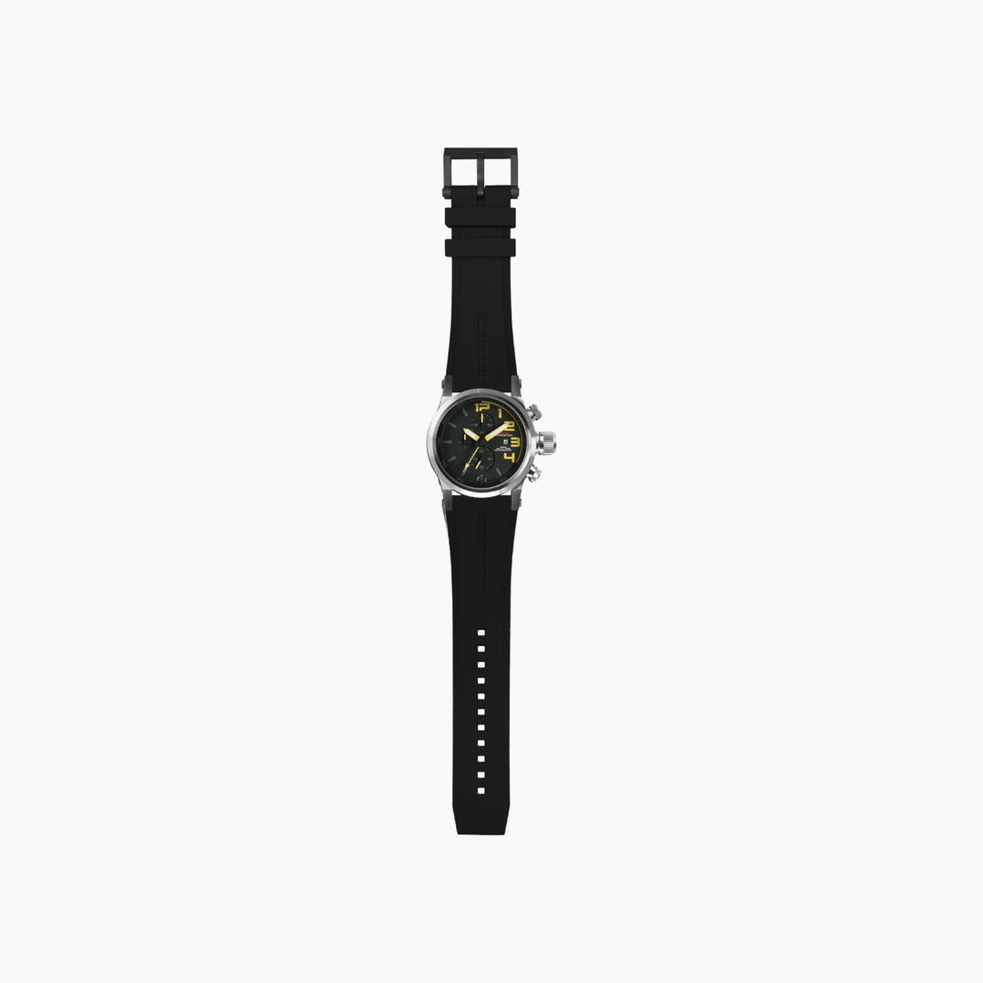 MTM Watches Hypertec Chrono 3C Black and Yellow 44MM