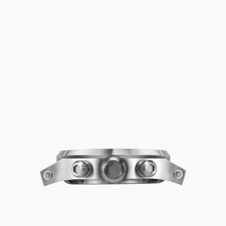 MTM Watches Hypertec Chrono 3 Silver- Black and Black - 44MM