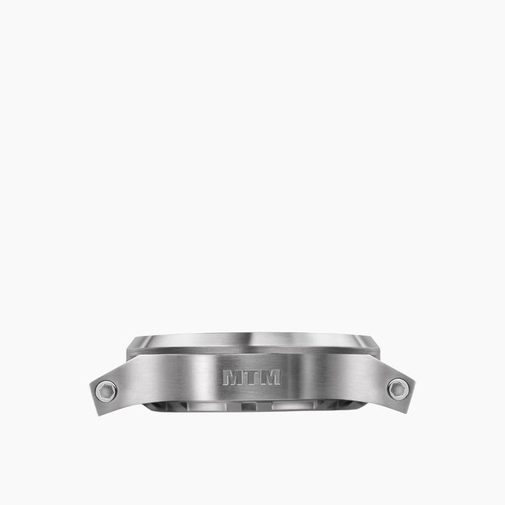 MTM Watches Hypertec Chrono 3 Silver- Black and Black - 44MM